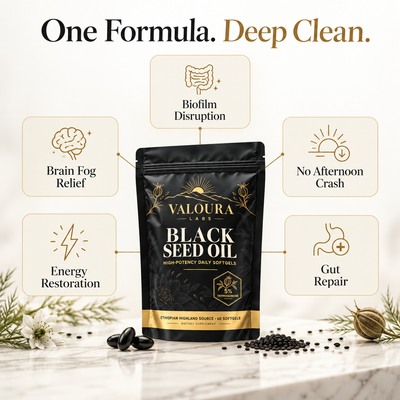 High-Potency Ethiopian Black Seed Oil