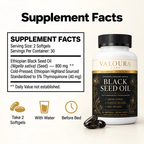 Ethiopian Black Seed Oil