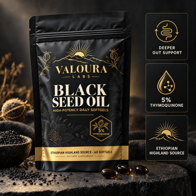 High-Potency Ethiopian Black Seed Oil